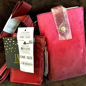I.N.C. 2 piece phone wristlet, fall mood